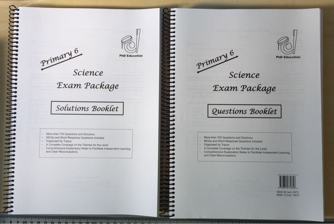 PhD Education Primary 6/PSLE Science Exam Package, Hobbies & Toys