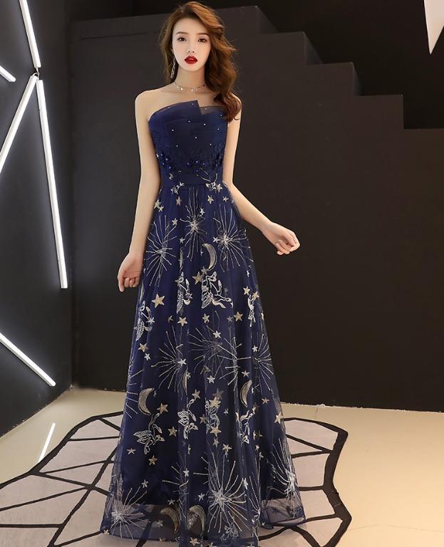 Galaxy bridesmaid dress store
