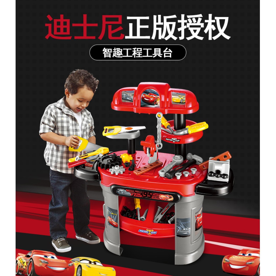 lightning mcqueen mechanic toy