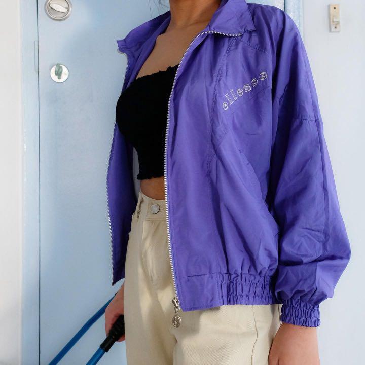 Purple ellesse jacket sale