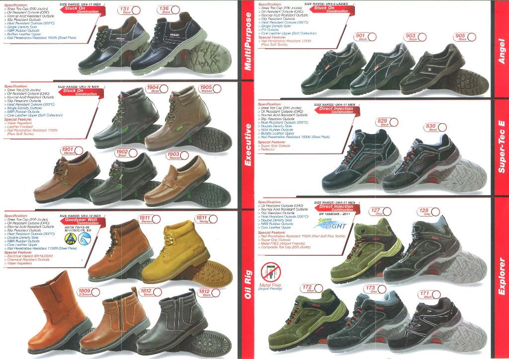 Oscar safety shoes high cut top