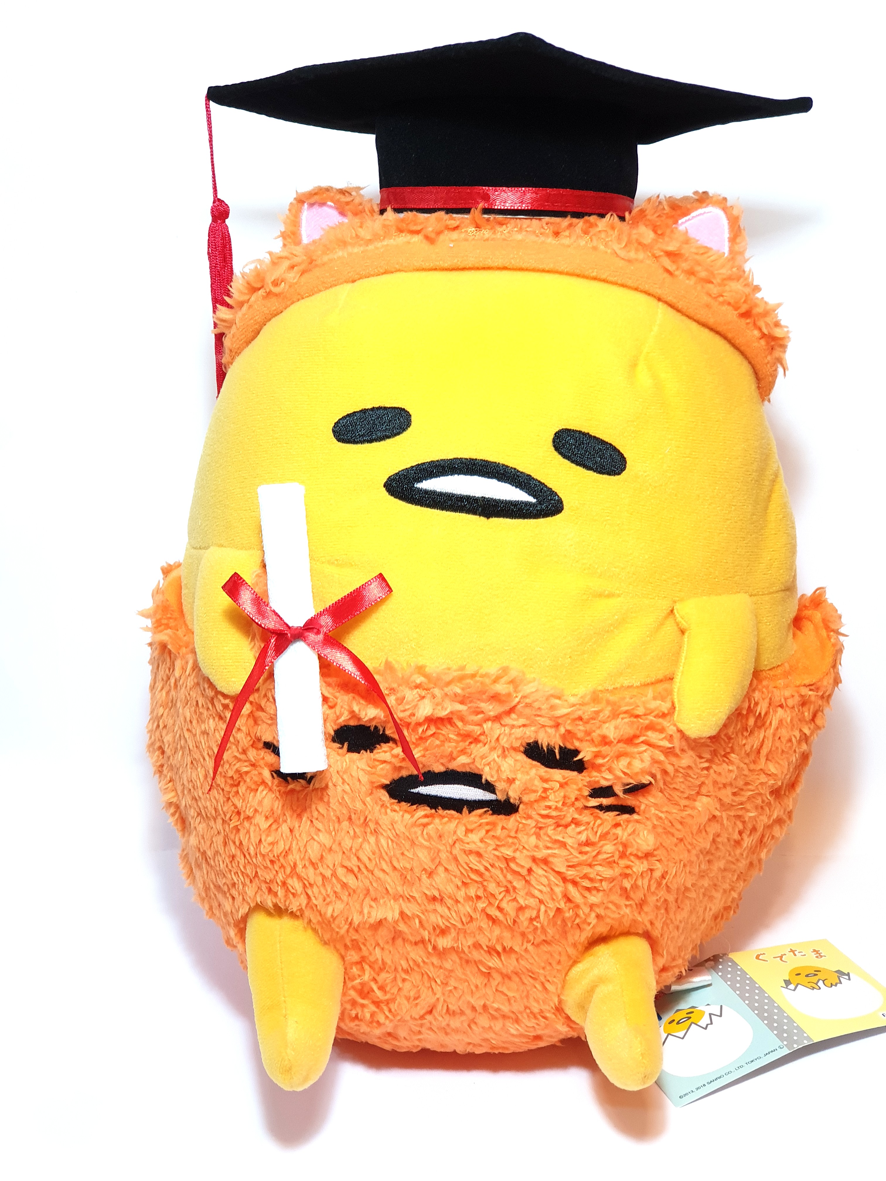Gudetama graduation plush online