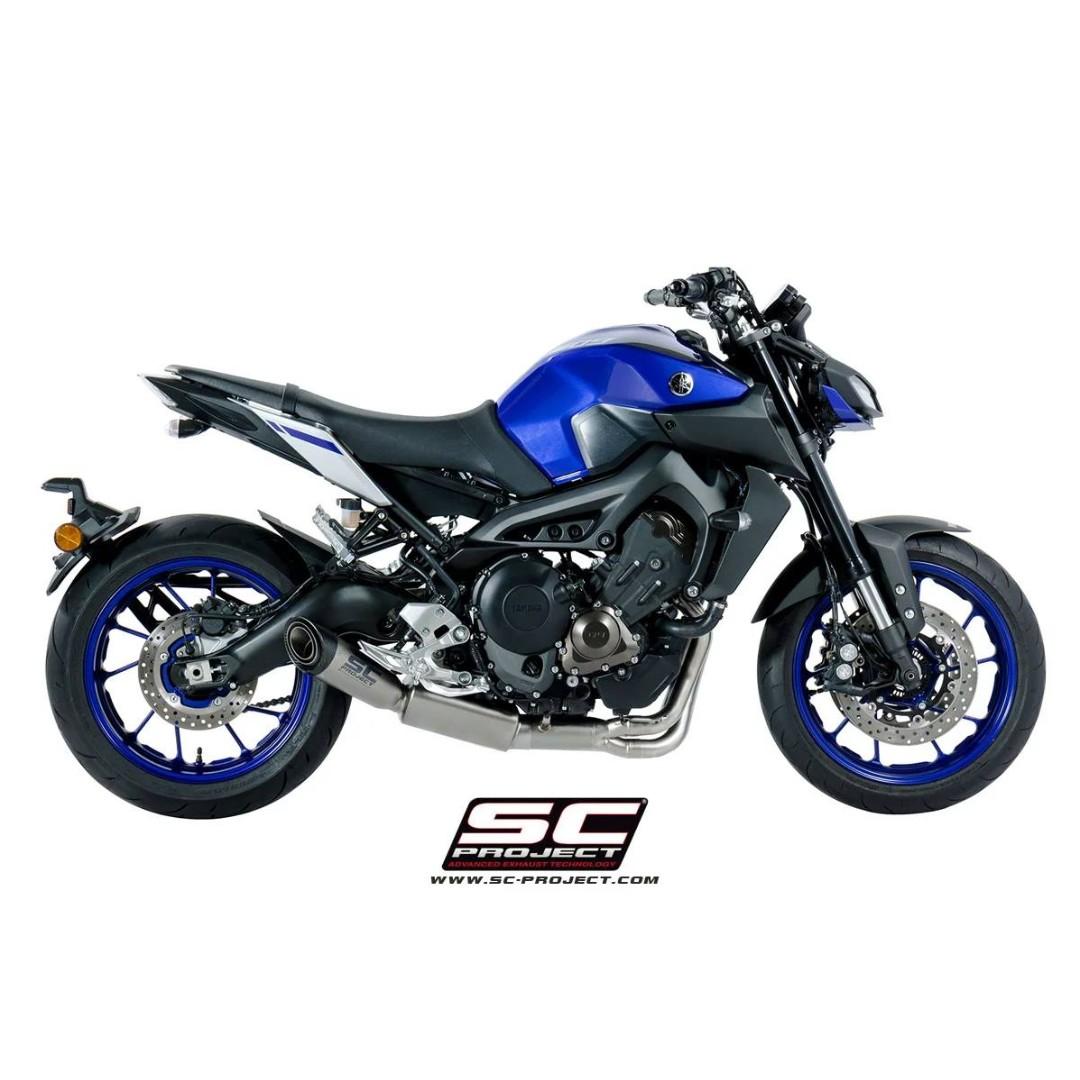 Sc Project For Yamaha Mt 09 Tracer 900 Xsr900 2017 18 Euro4 Full System 3 1 With S1 Silencer Motorcycles Motorcycle Accessories On Carousell