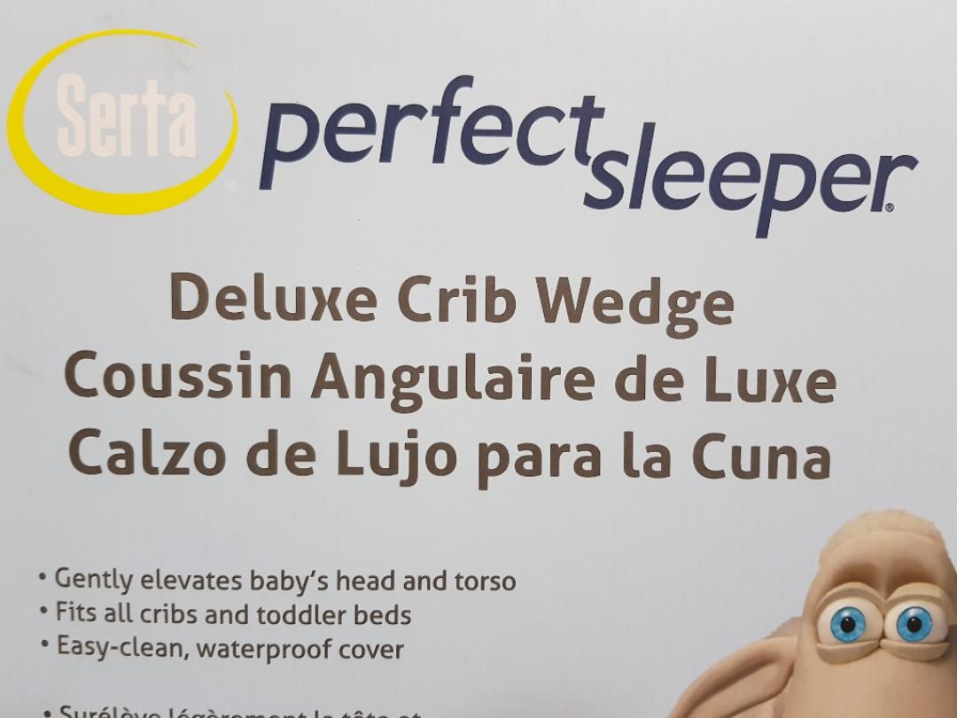 Serta perfect sleeper deals crib wedge