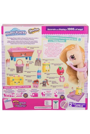 Shopkins happy places pampered pony stable clearance