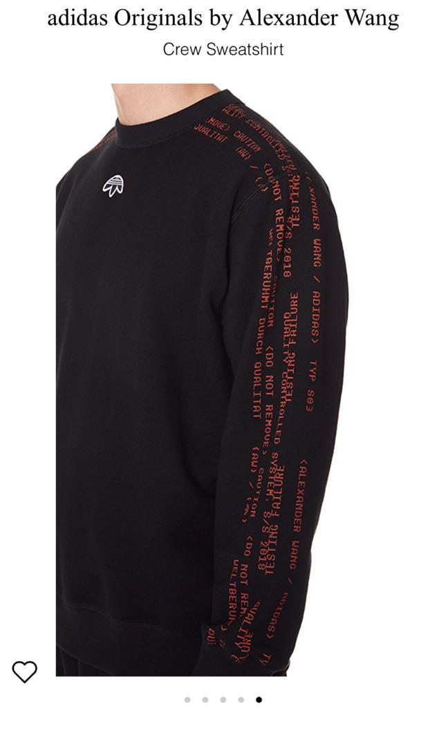 Alexander wang adidas sweatshirt sale