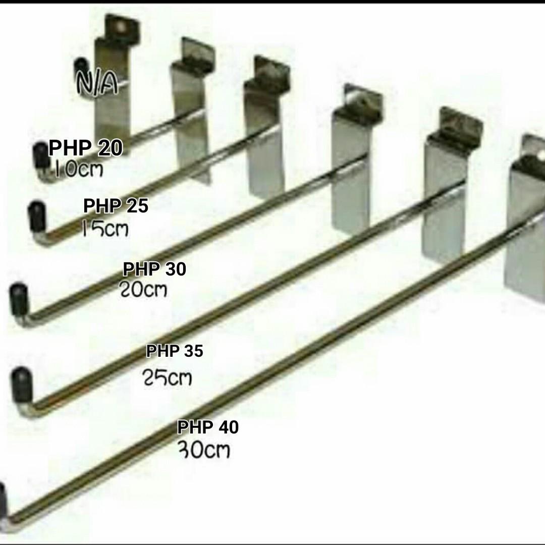 Slatwall Hooks, Furniture & Home Living, Home Improvement