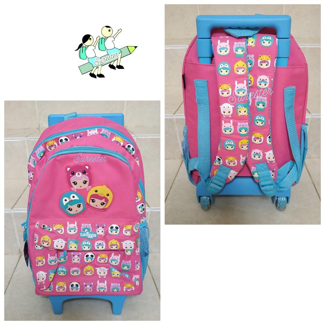 smiggle bag trolley