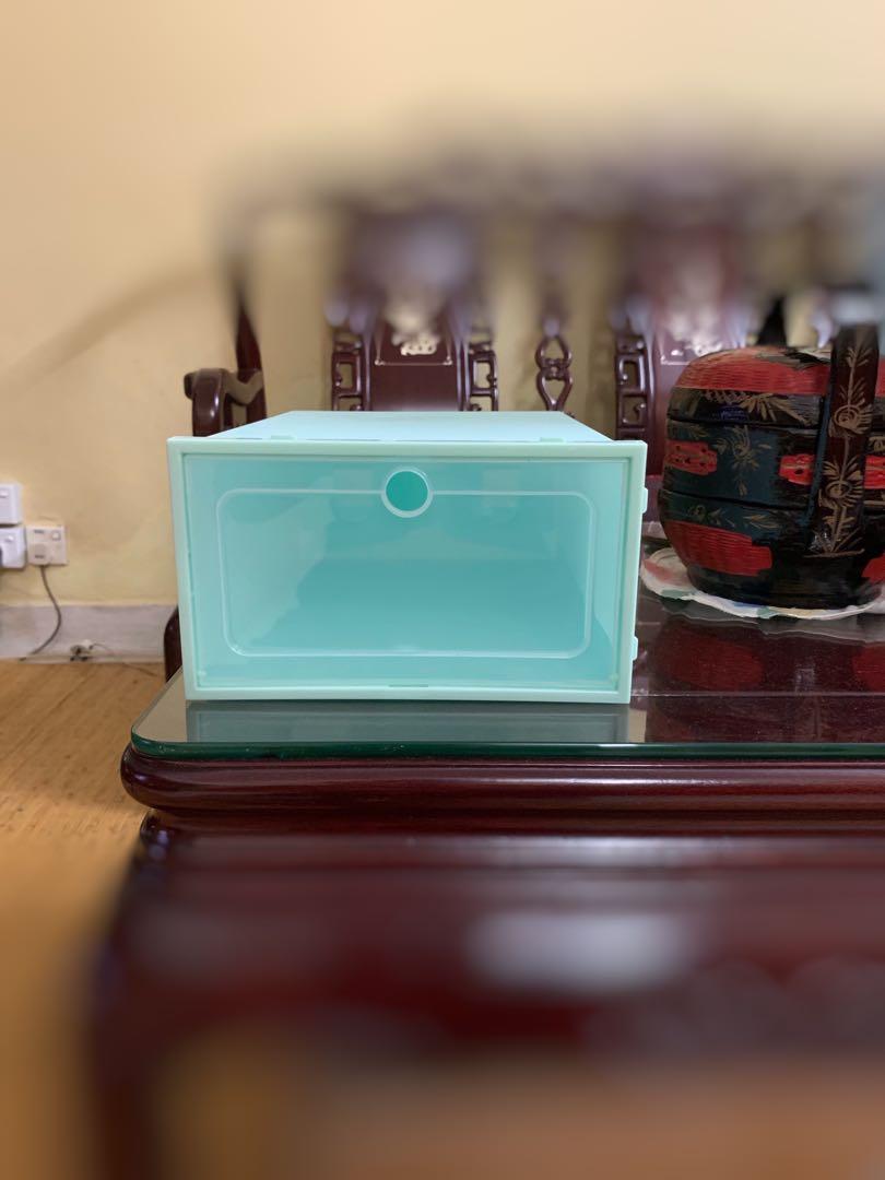 Stackable Storage Box, Furniture & Home Living, Furniture, Shelves