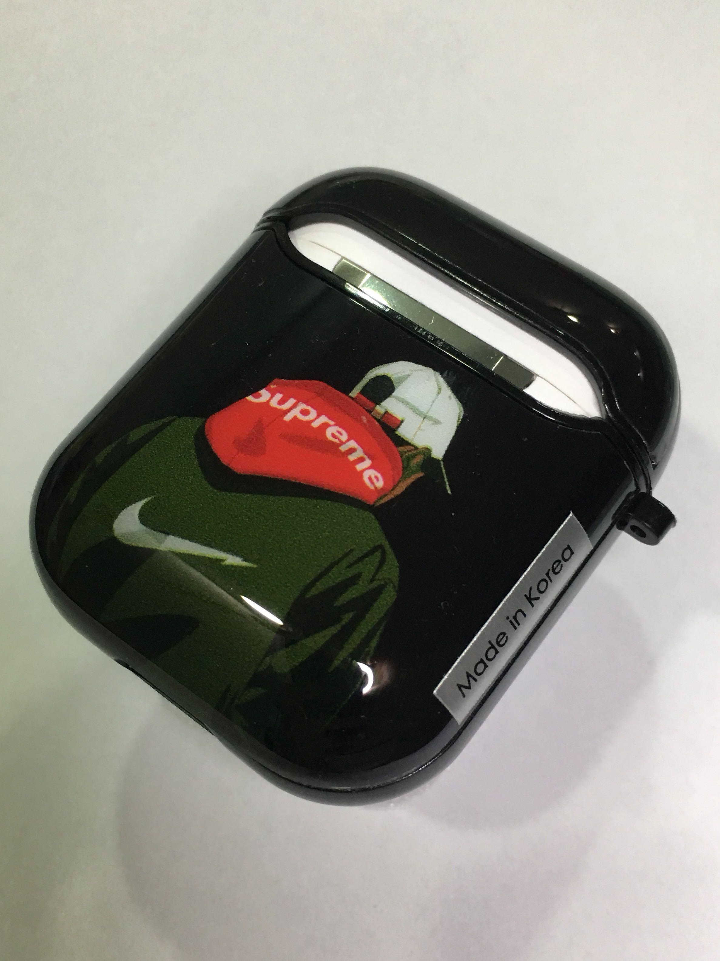 Supreme airpod deals case cover