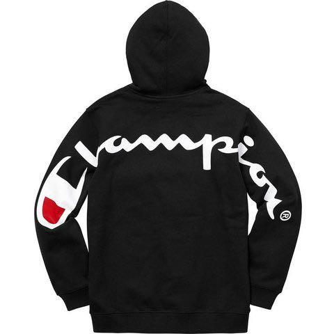supreme ss18 champion hoodie