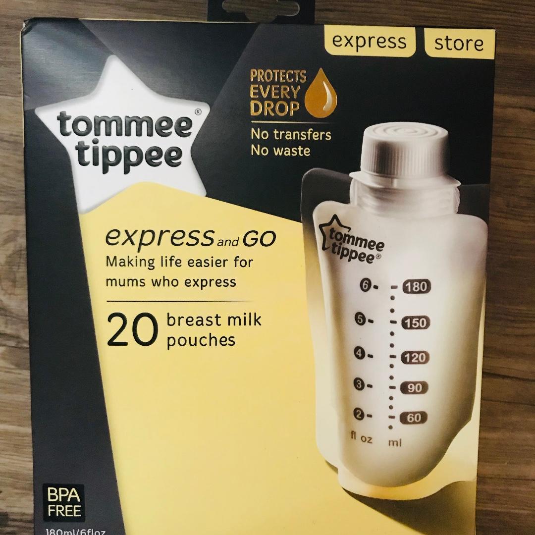 tommee tippee breast pouches