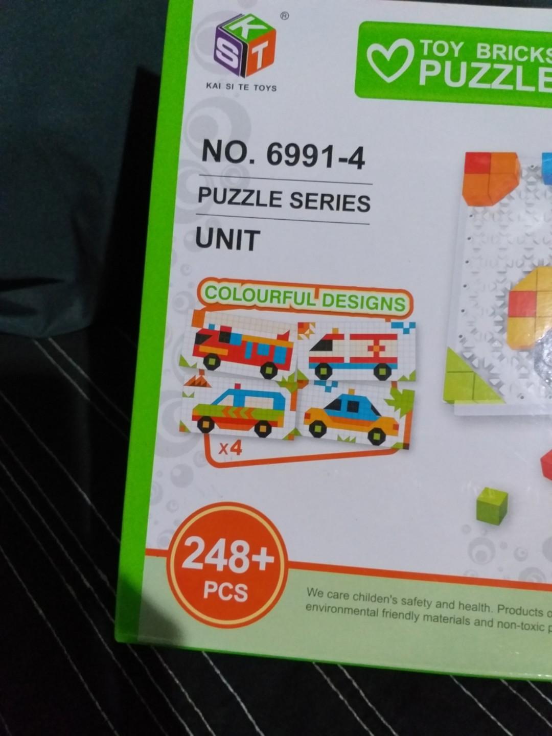 Toy Bricks Puzzle, Babies & Kids, Infant Playtime on Carousell