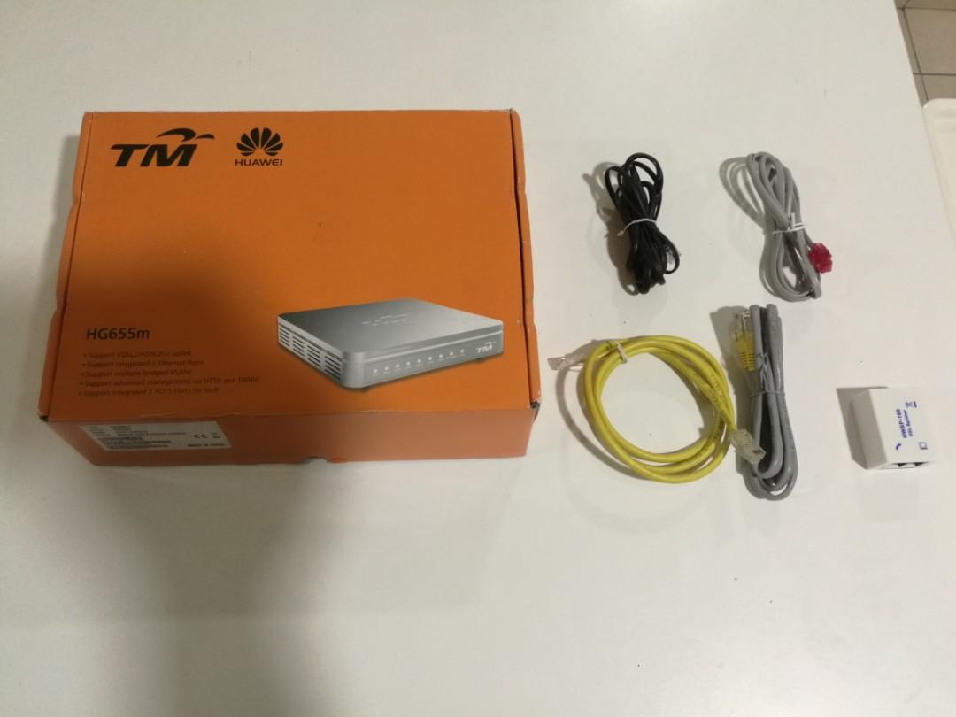 Various Cables For Sale From Tm Unifi Huawei Modem Electronics Others On Carousell