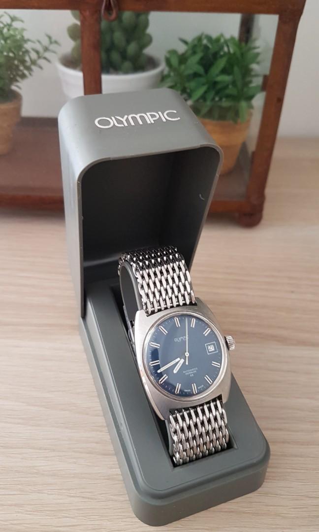 Vintage olympic swiss watch clearance