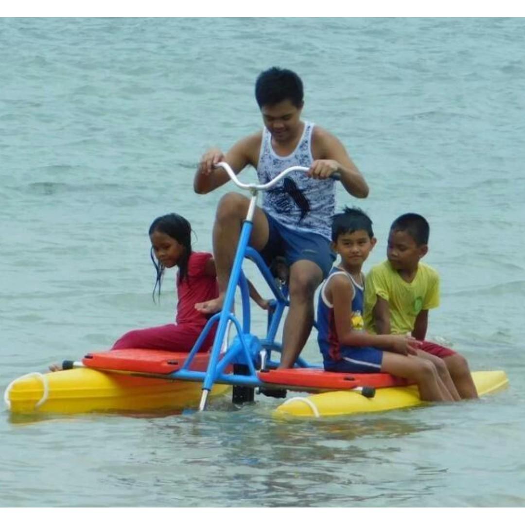 Bike shop pedal boat