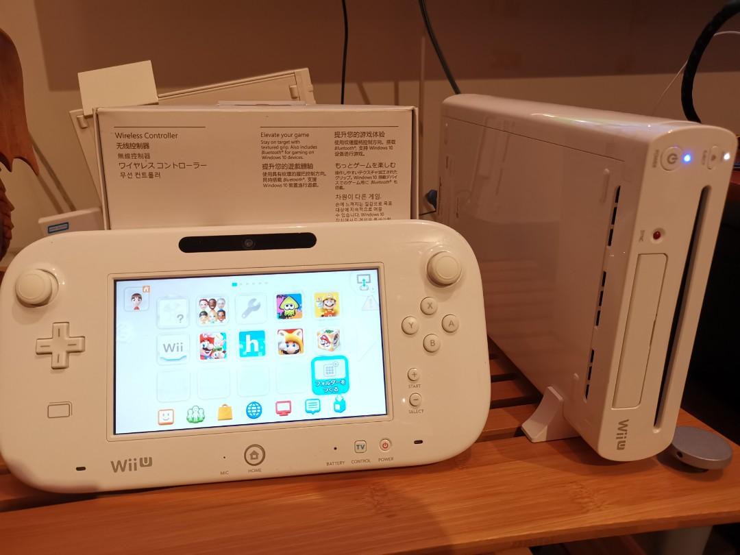 Wii U 一套跟5個遊戲wiiu 電子遊戲 電子遊戲機 Nintendo 任天堂 Carousell