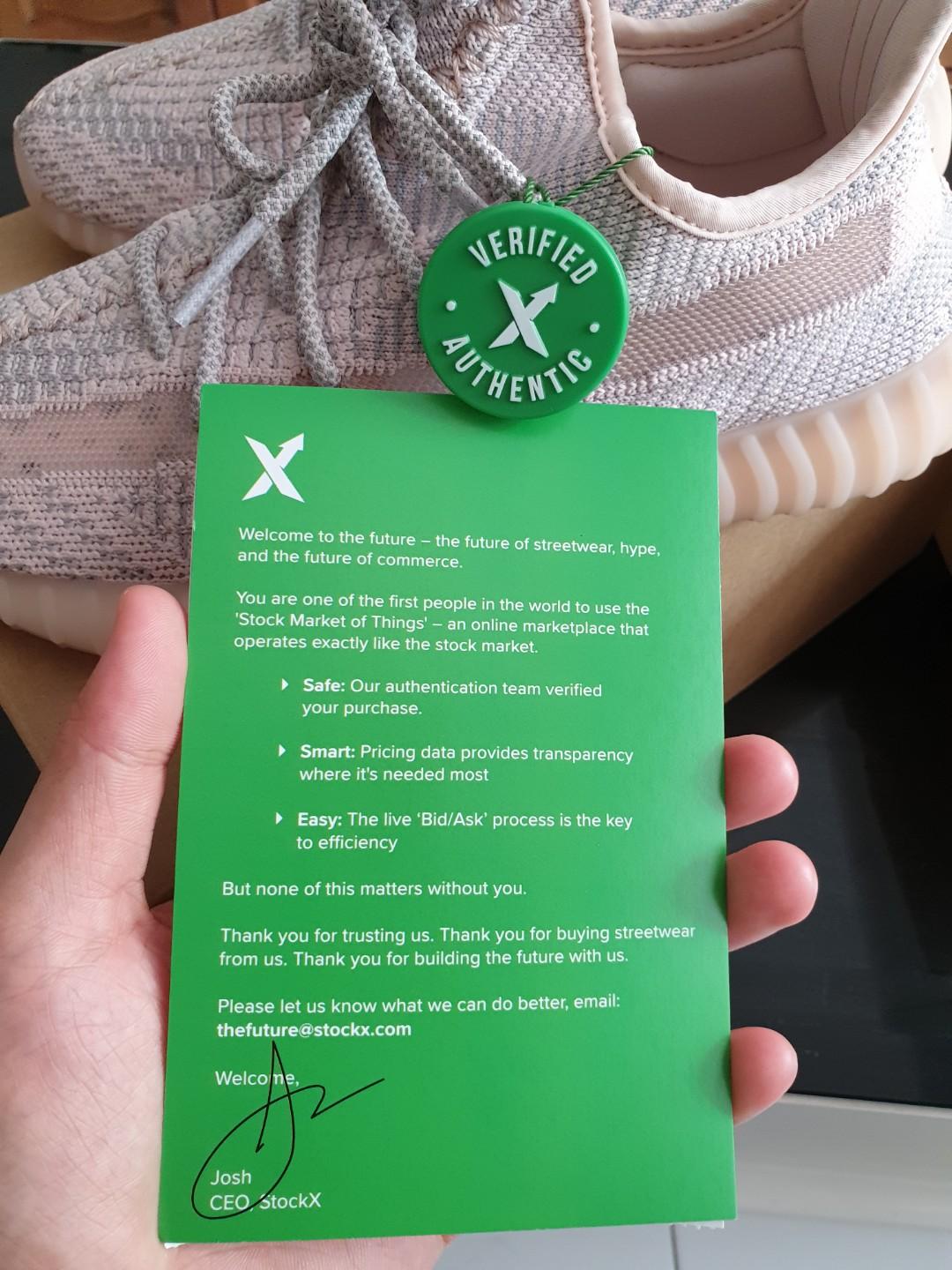 Yeezy discount synth stockx