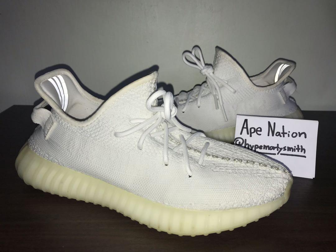 yeezy cream white yellowing