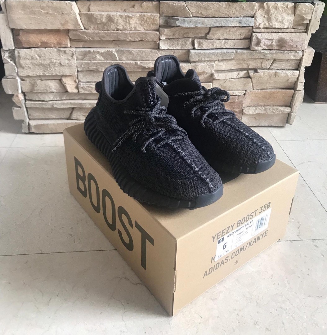 yeezy supply 350 v2 black non reflective