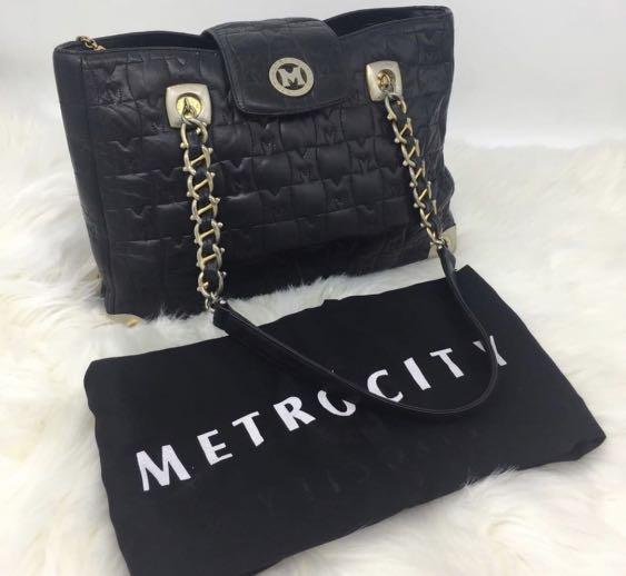 METRO CITY ORIGINAL SECOND HAND MADE IN ITALY, Luxury, Bags