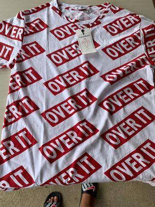 Over it t-shirt