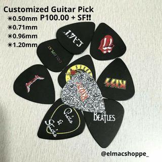 Customized Guitar Pick