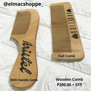 Customized Hair Comb (Full or with Handle)