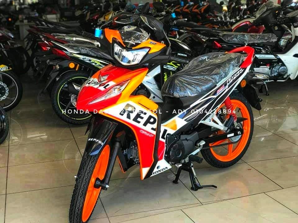 2019 Honda Dash 125 Repsol Offer Dp 0 Offer Lelong Motorbikes On Carousell