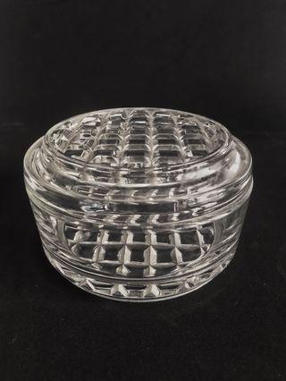 bowl glassware with cover