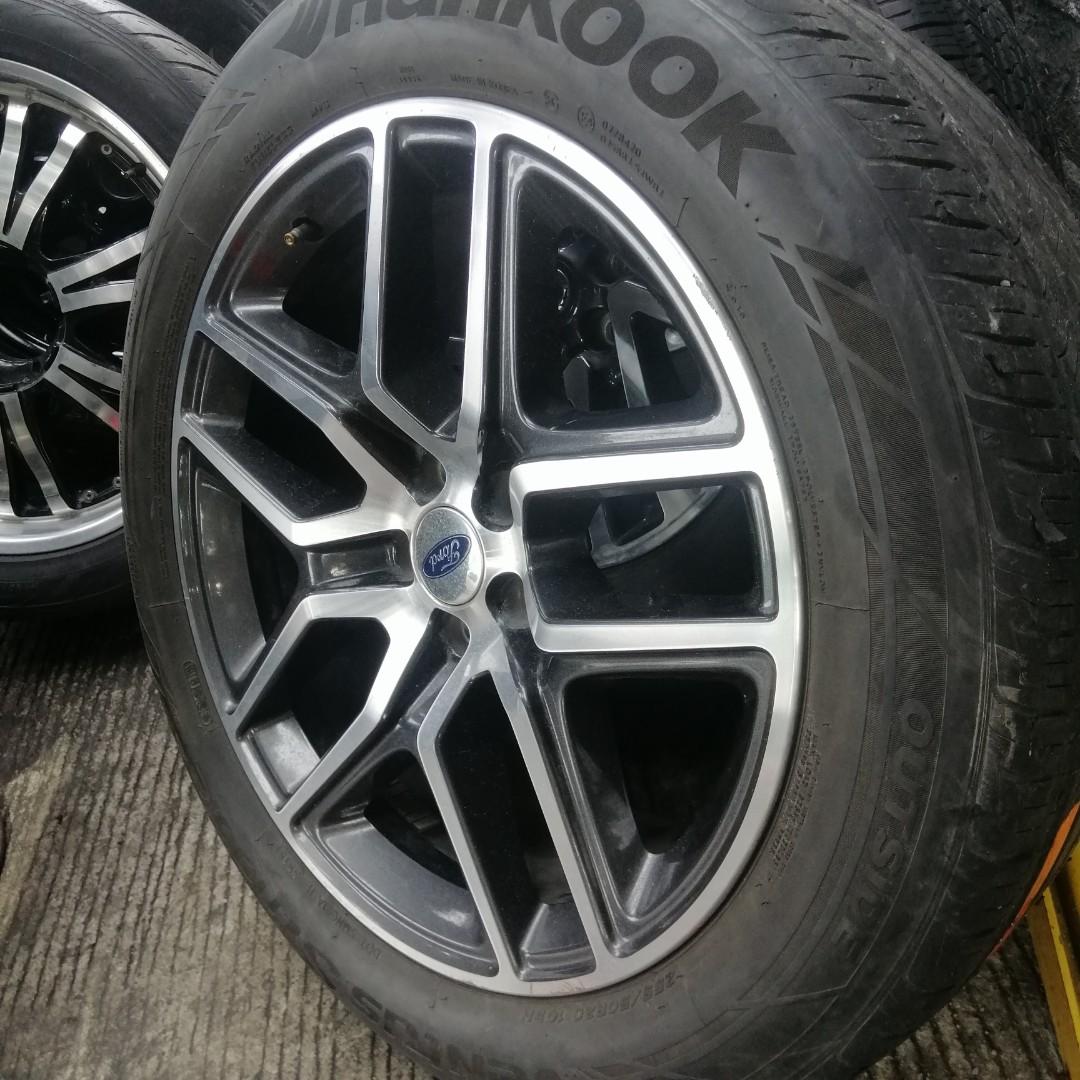 20 inch Ford Explorer 5x114pcd Mags 255 50 Hankook tires, Car Parts