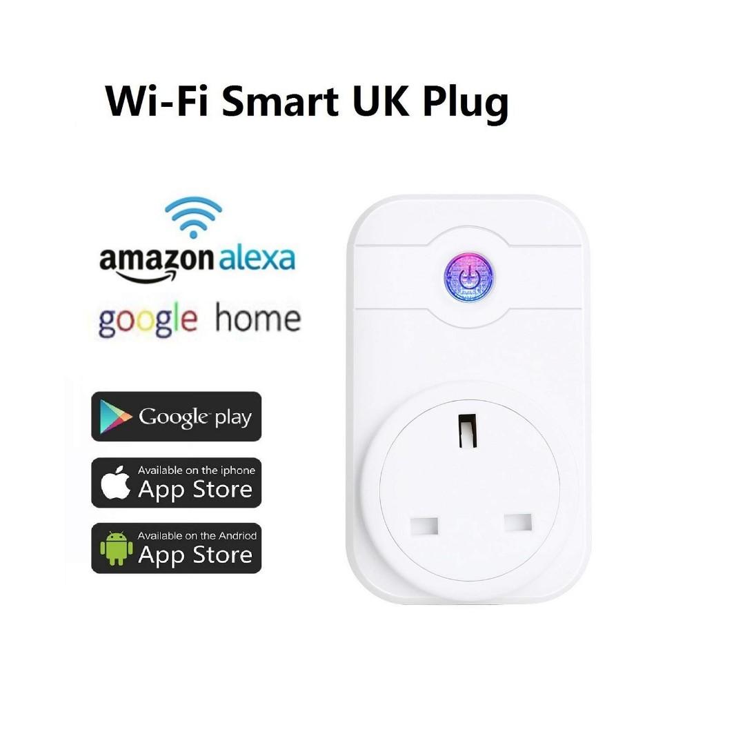 3 in 1 Box WiFi Smart Socket (works with Amazon Alexa, google home assistant ) Coosa, TV