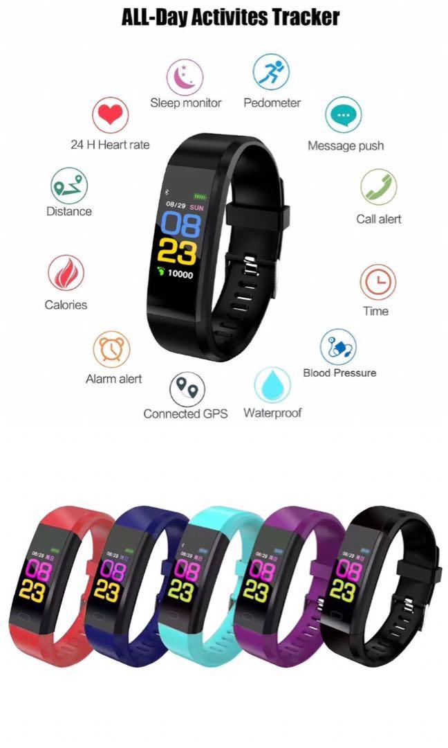 waterproof smart fitness tracker
