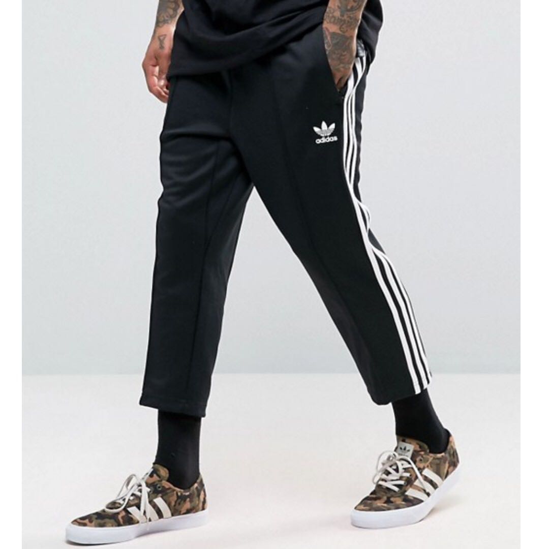 adidas sst relax crop