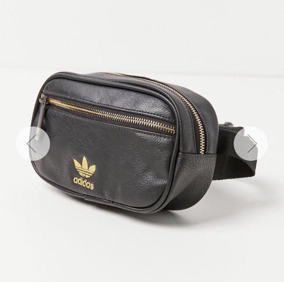 leather adidas fanny pack