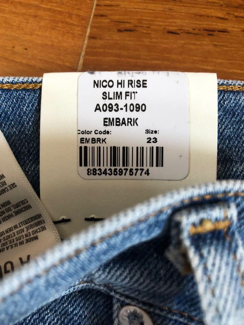 agolde nico jeans embark