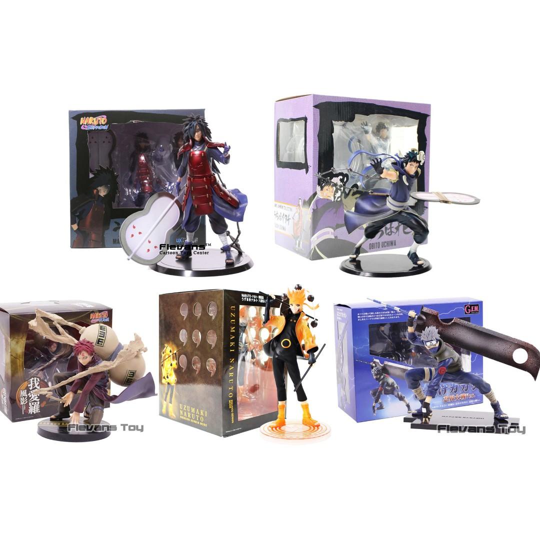Anime Naruto Shippuden Madara Obito Uchiha Kakashi Hatake Gaara