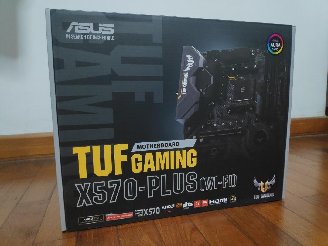 Asus Tuf Gaming X570 Plus Wi Fi Electronics Computer Parts Accessories On Carousell