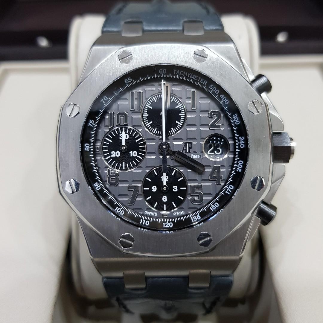 Audemars Piguet Royal Oak Offshore Grey Theme Luxury Watches On Carousell