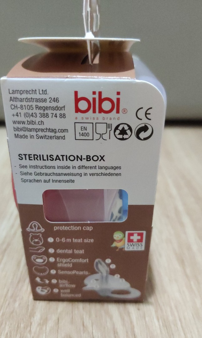 BIBI Soothers & Nuggis Sterilisation box