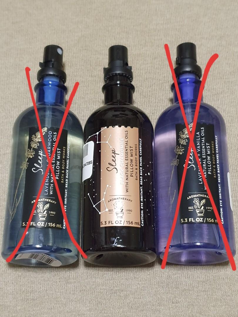 Bn Bath And Body Works Aromatherapy Pillow Mist Health Beauty