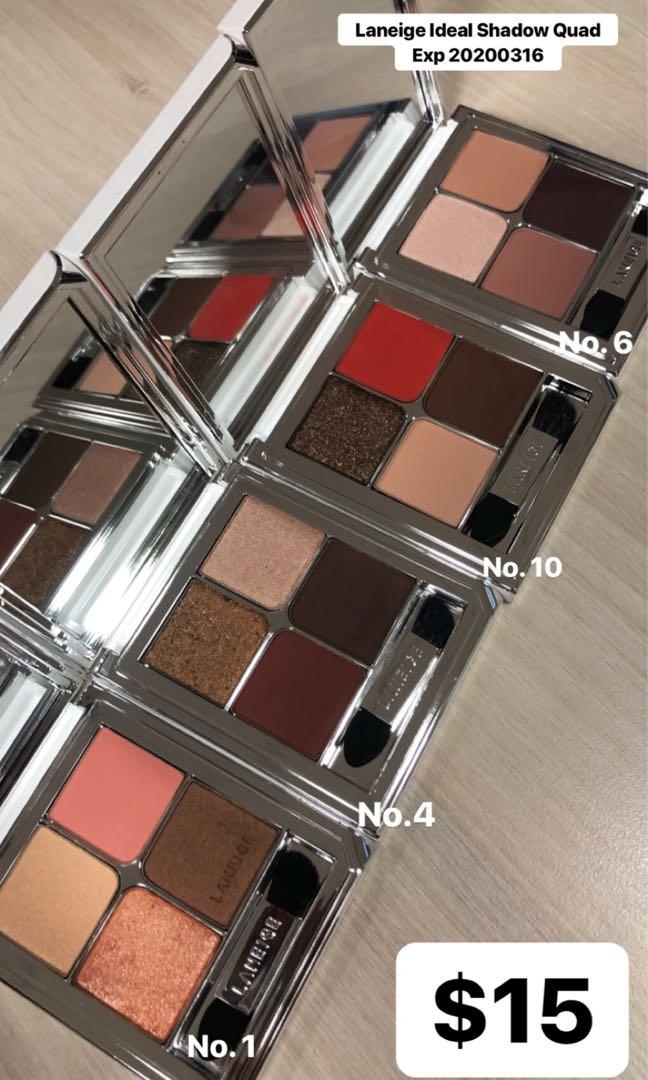 Bn Laneige Eyeshadow Palette Health Beauty Makeup On Carousell