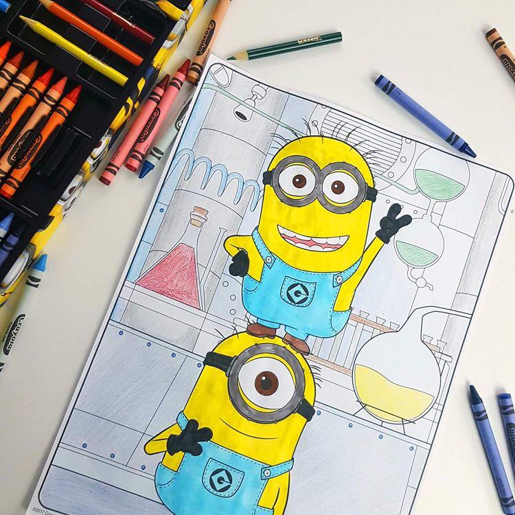 Crayola Despicable Me 120 Piece Inspiration Art Case 