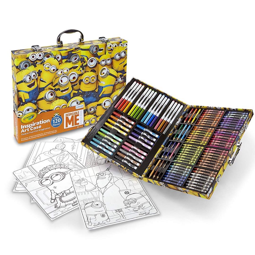 Inspiration Art Case Crayola Coloring Set for Kids, Crayola Kids Art Kit  140pcs