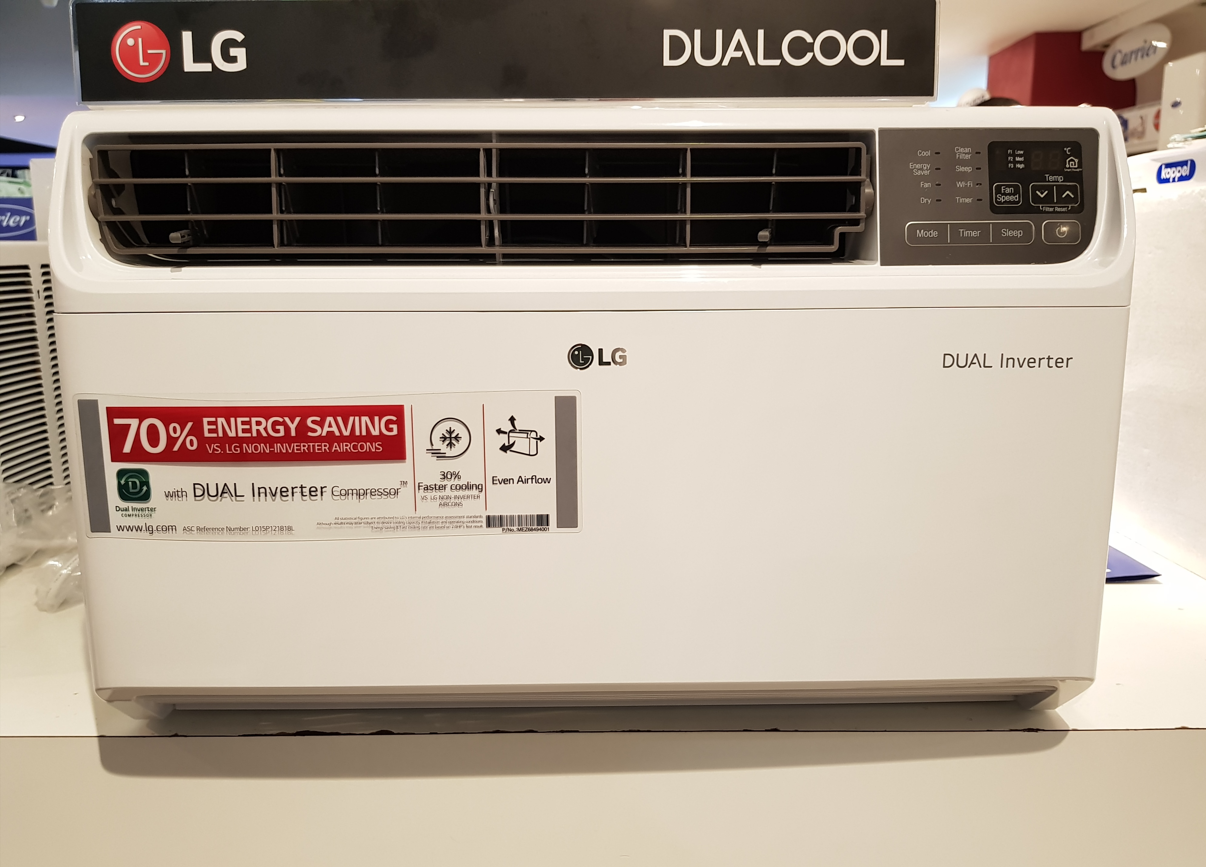 Brand New Lg 0 8hp 1hp 1 5hp 2hp 2 5hp Dual Inverter Window Type Aircon Home Furniture Home Appliances Air Conditioning And Heating On Carousell