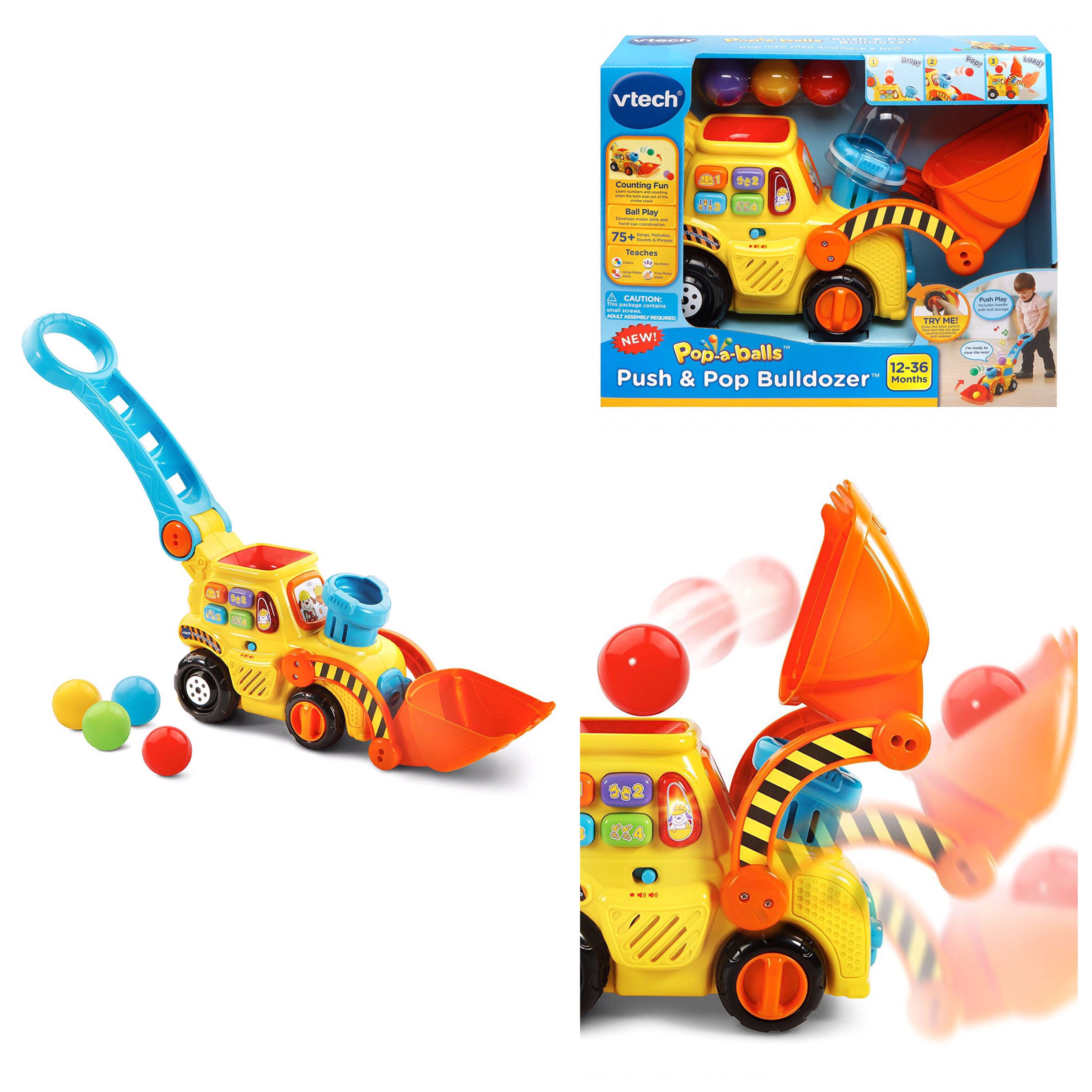 vtech push and pop bulldozer assembly