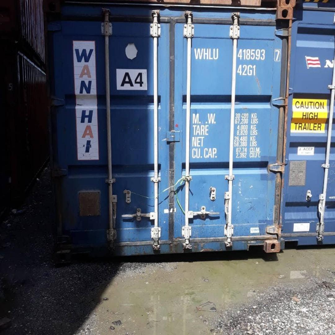 Container Van - Shipping Container 40ft, 20ft, 10ft. Containers (Category: Construction & Building Materials) located in Makati City. Submitted by mariacontainers (Listing ID 241472449, Image 3). Description: Good day! We are trusted seller of Container Vans - Shipping Container with contracts with SMART Communications, Camella Homes and other Construction companies. We have the lowest priced in the market with a variety of class and makes. You c