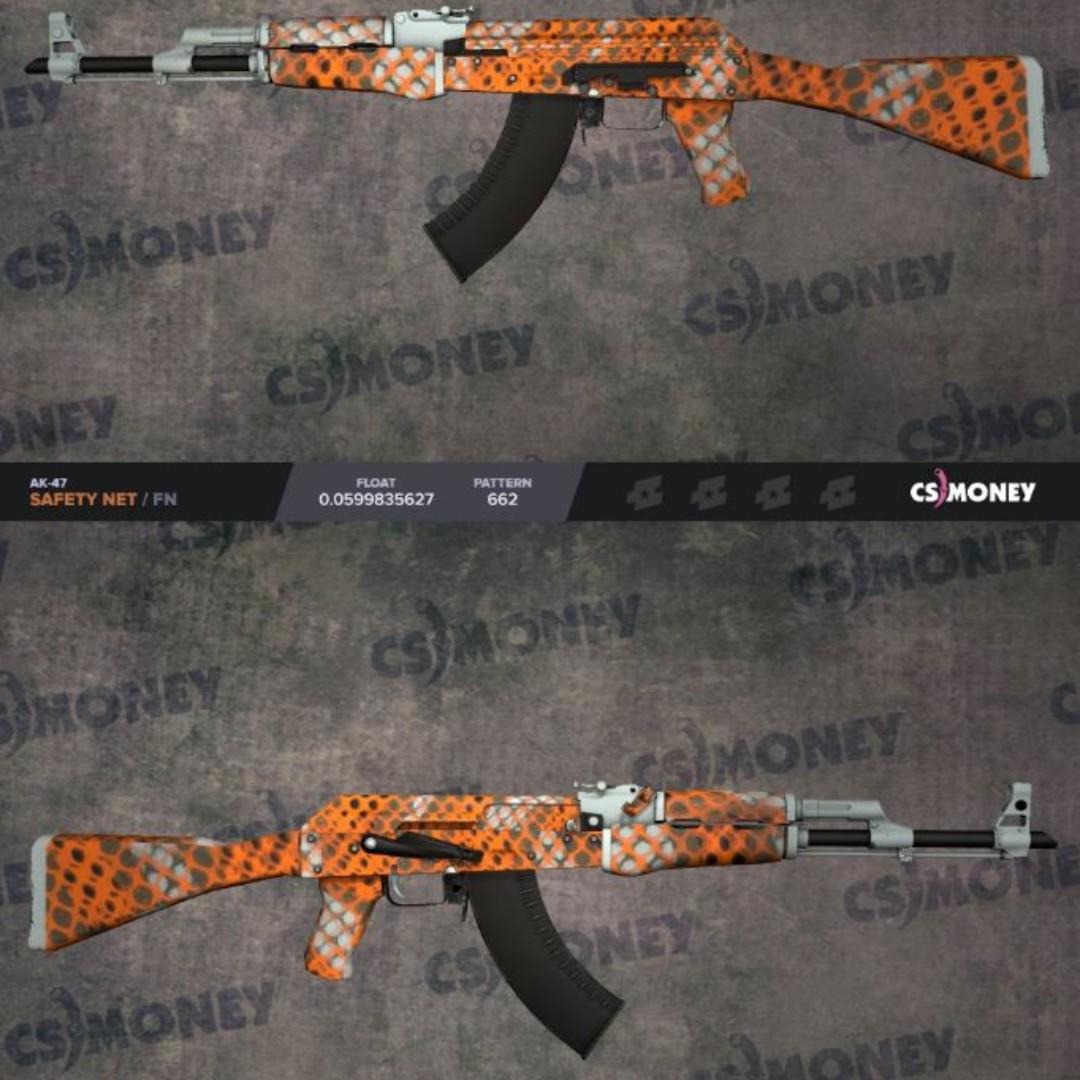 CSGO AK Safety Net FN, Video Gaming, Gaming Accessories, Game Gift