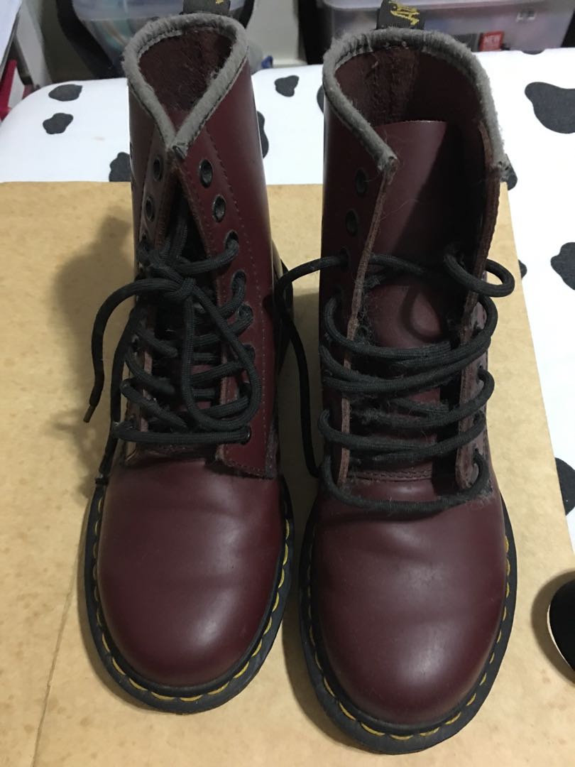 Doc martens boots, Women's Fashion, Footwear, Boots on Carousell