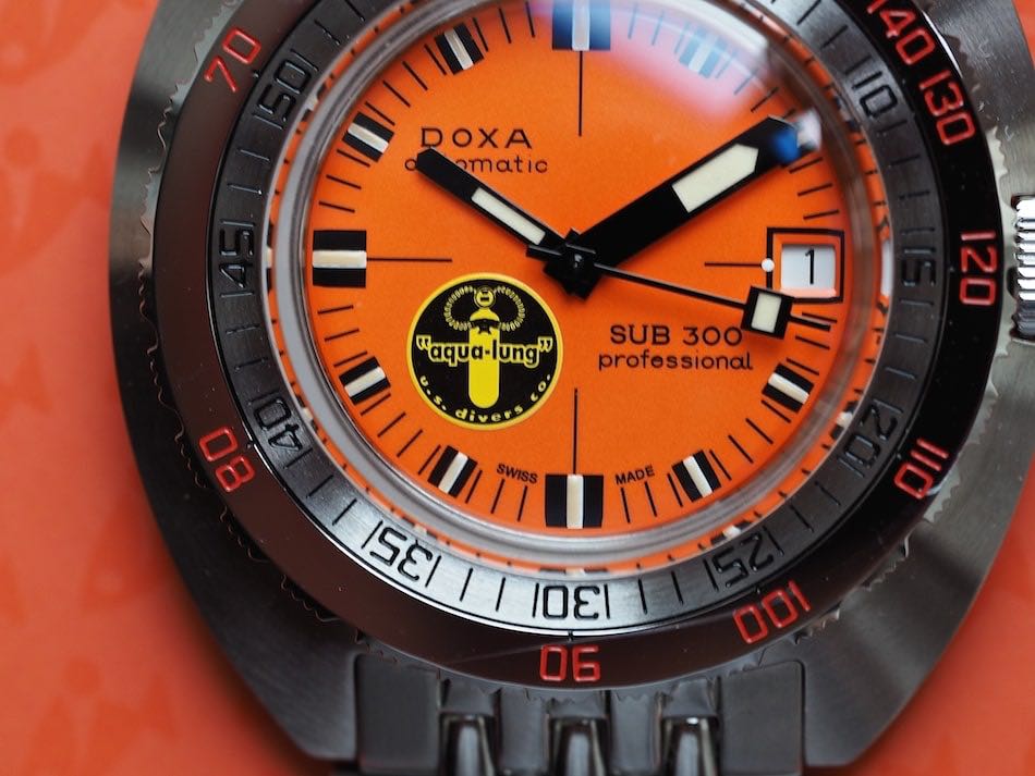 Doxa SUB 300 Professional Black Lung Reissue Aqualung Limited